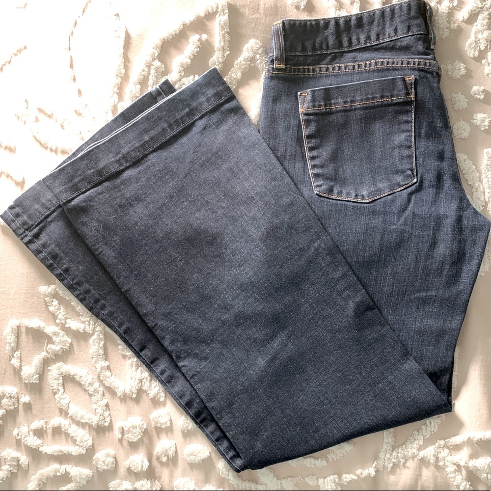 J. Crew Wide Leg Women’s Size Six Blue Jeans